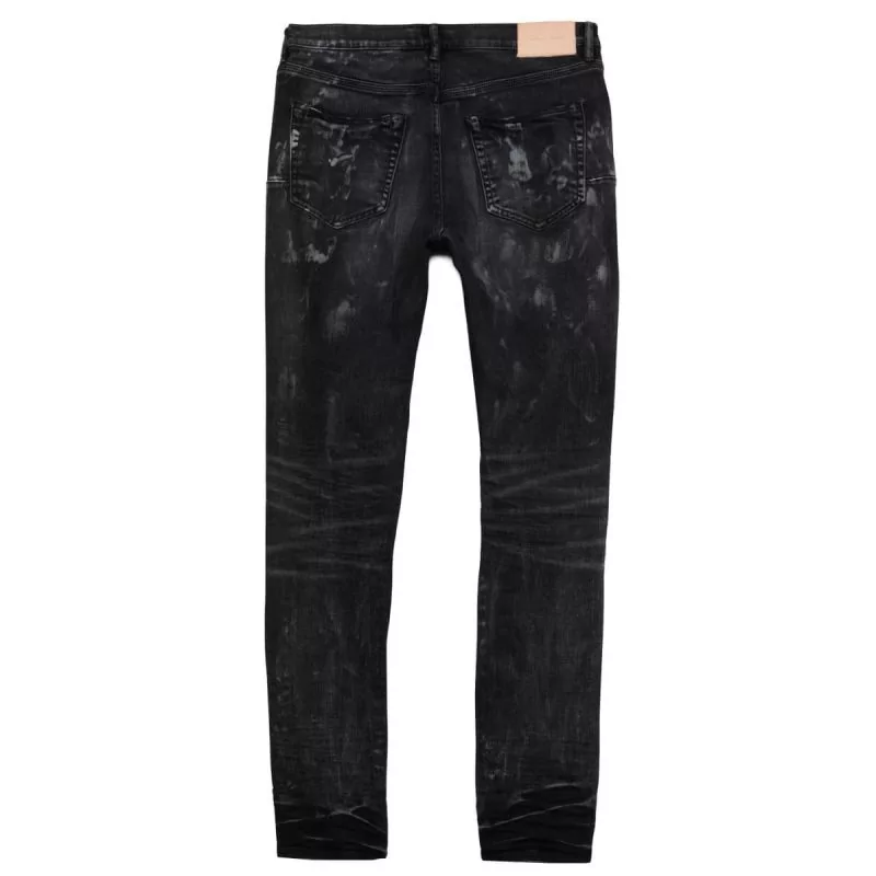 Purple Brand Jeans - Black Weft Repair - Michael Chell