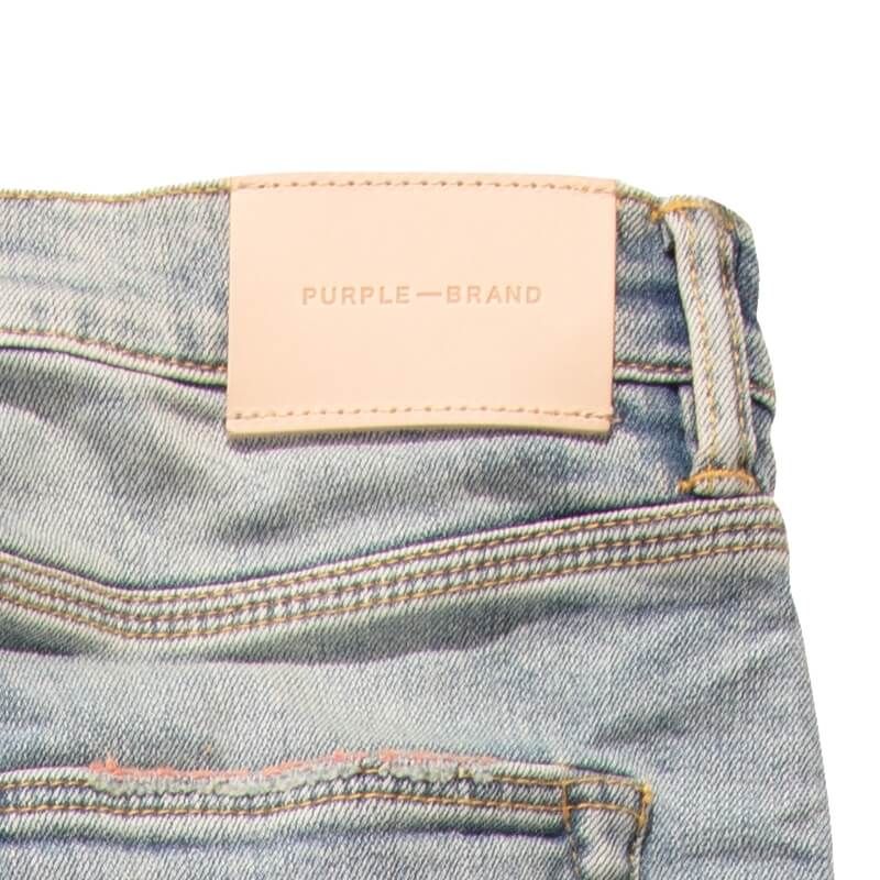 Purple Brand Jean Indigo Colour Weft Buckshot
