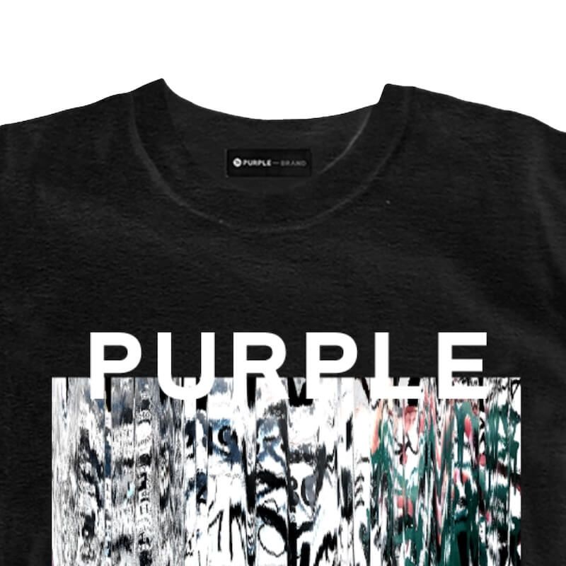 Purple Brand Sleeveless T Shirt Dumpster - Black