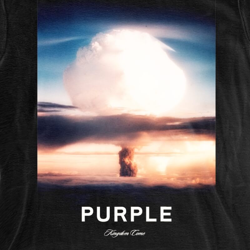 Purple Brand T-Shirt Atom - Black