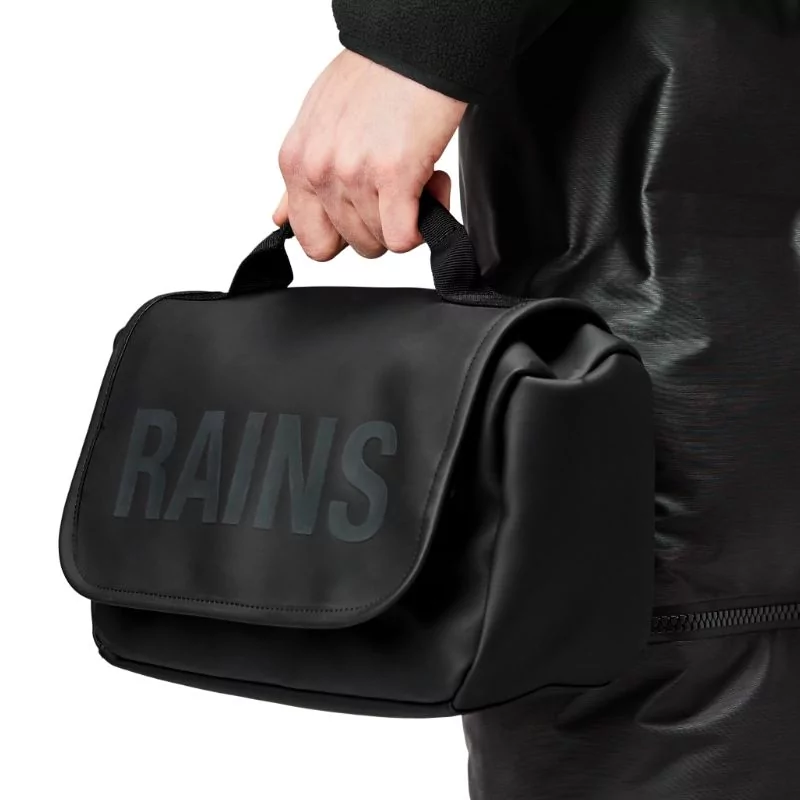 Rains Texel Wash Bag - Black