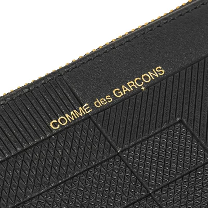CDG Pouch Intersection Lines - Black