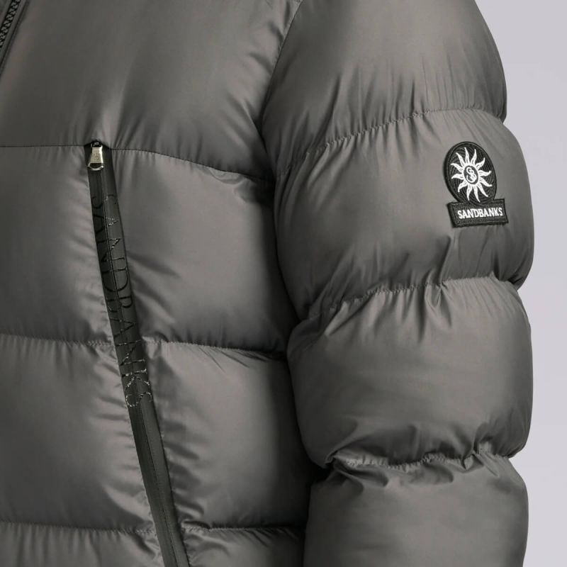 Sandbanks Ravine Puffer Jacket - Charcoal