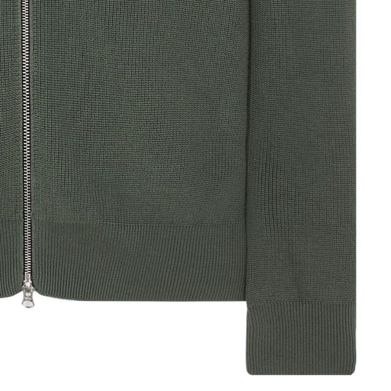 Stone Island Knitwear Full Zip - Musk Green