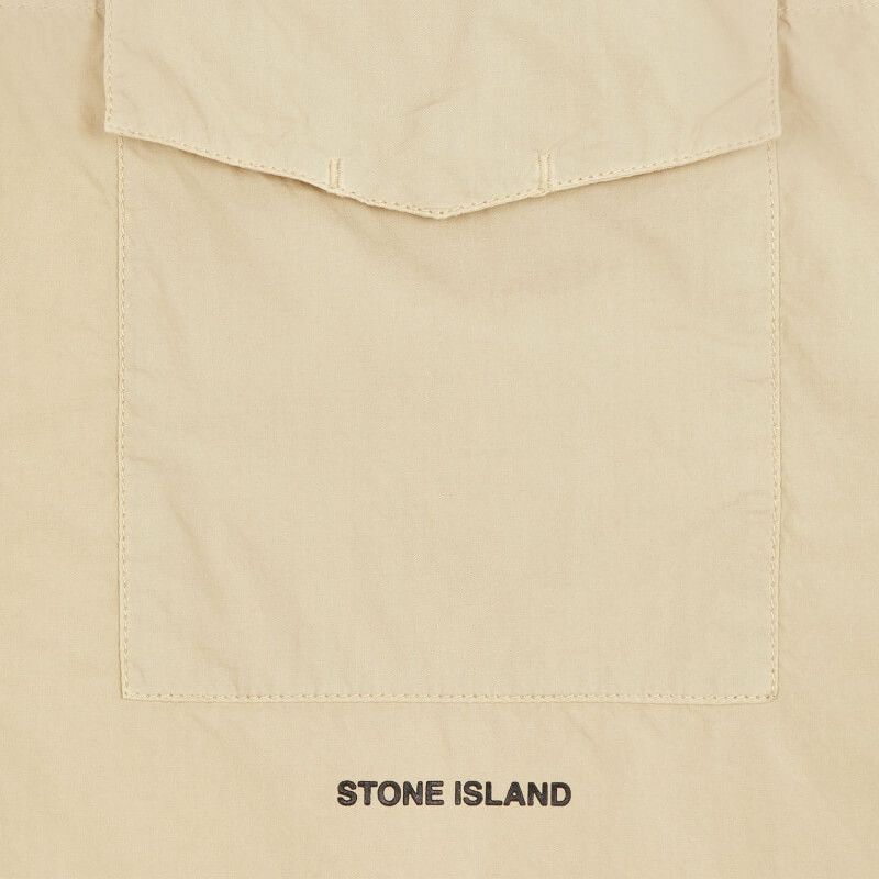 Stone Island ‘Parachute’ Canvas Overshirt - Sand