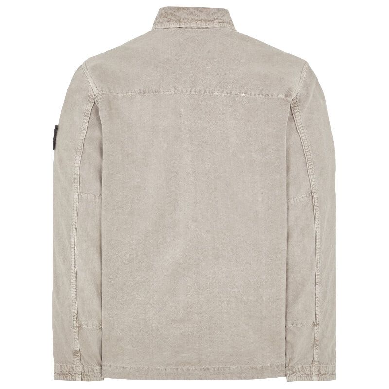 Stone Island Shirt Jacket Tinto Terra - Dust Grey