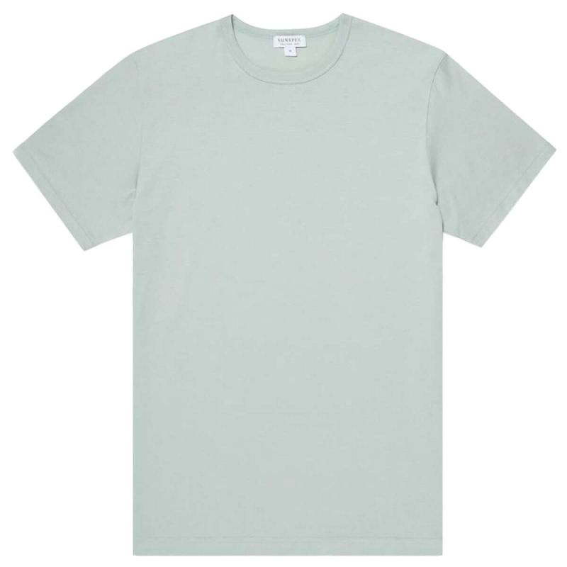 Sunspel Classic T-Shirt - Dusky Green