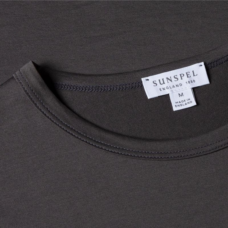 Sunspel Classic T-Shirt - Charcoal