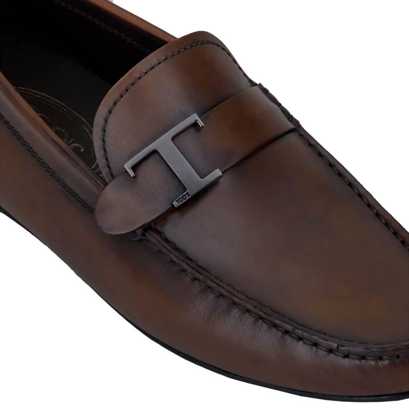 Tod's City Gommino Leather - Brown
