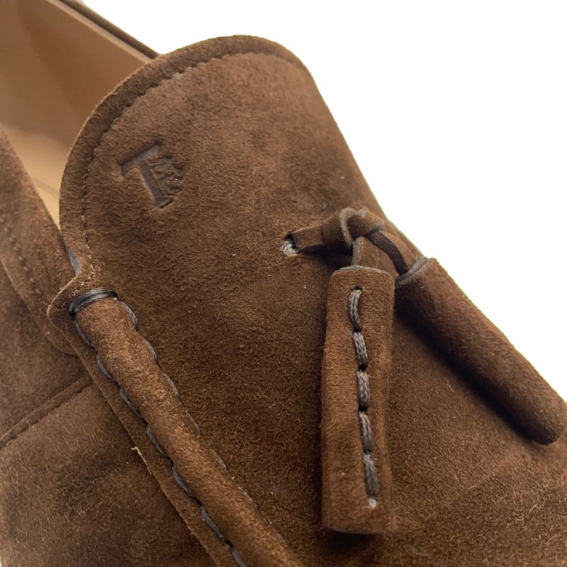 Tods Loafers Suede - Brown
