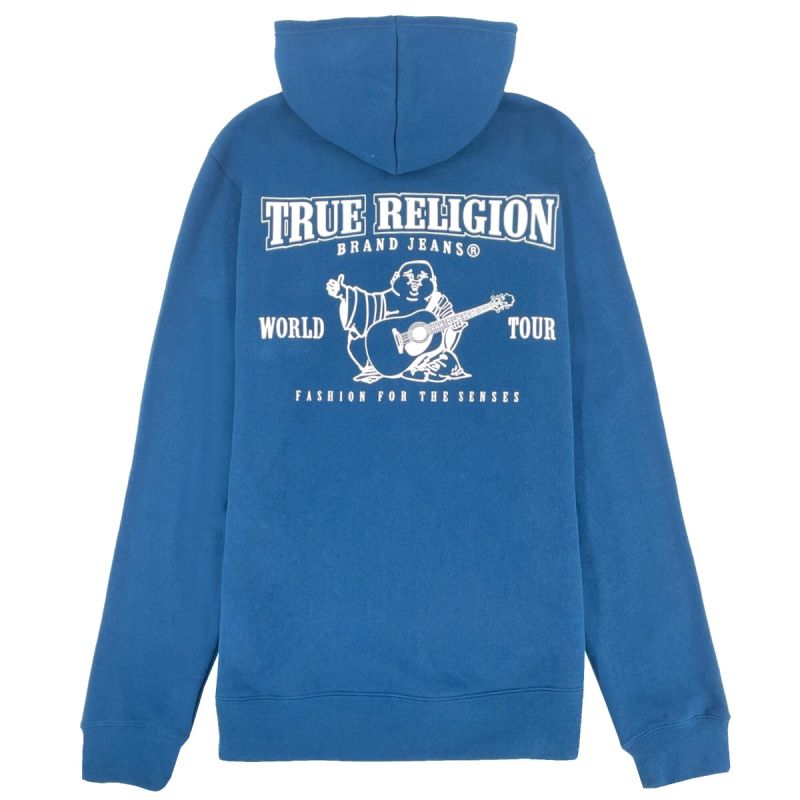 True Religion Hoodie - Poseidon Blue
