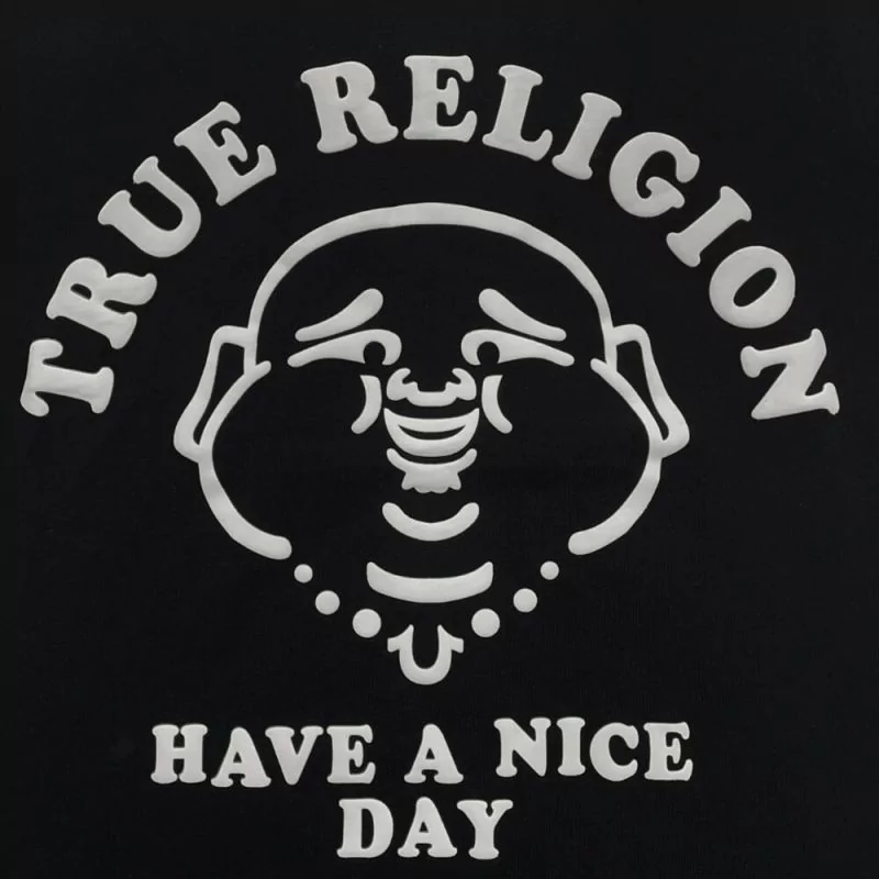 True Religion logo arch t-shirt in grey | ASOS