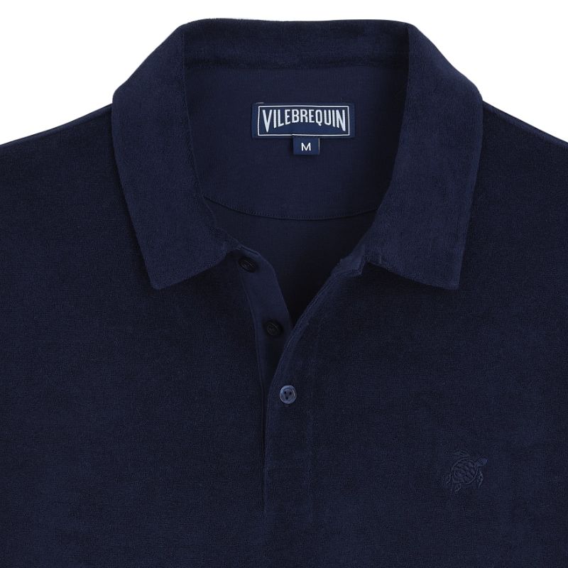 Vilebrequin Terry Polo Shirt - Navy
