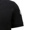 Moncler Polo Shirt Placket Trim - Black
