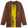 A-COLD-WALL* Plaster LS T-Shirt - Dark Brown 1