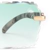 Belvoir & Co Sunglasses Diamond Cut Kennedy White Marble Green t