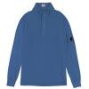 C.P. Company Sweatshirt Zip Neck - Lyons Blue 1