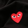 Comme des Garcons Play T-Shirt Red Heart - Black