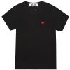 Comme des Garcons Play T-Shirt Small Heart - Black 