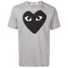 Comme Des Garcons Play T-Shirt Grey 1