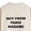Drole de Monsieur Le Sweatshirt Slogan Mastic