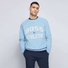 Hugo Boss x Russell Athletic Sweatshirt Stedman -  Open Blue