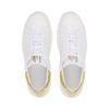 Lanvin DDB0 Trainer White/Gold Front 