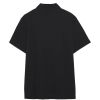 Lanvin Classic Pique Polo Shirt In Black
