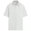 Lanvin Polo Shirt Curb Lace Sage 1