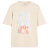 Lanvin T-Shirt Peaches - Sand 1