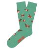 Jimmy Lion Socks Life Guard Dogs Green Front