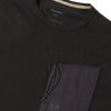 Maharishi T-Shirt L/S Tech Pocket - Black