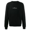Maison Margiela Sweatshirt Diagonal Black