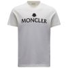 Moncler T-Shirt Stud Logo Off White - Michael Chell 1