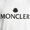 Moncler T-Shirt Stud Logo Off White - Michael Chell 2