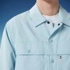Moncler Grenoble Nax Shirt Jacket Light Blue 1G000 03 595M6 70C 2