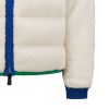 Moncler Grenoble Padded Fleece Zip-Up - White