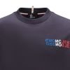 Moncler Grenoble Tri Logo T-Shirt Night Blue 8C000 03 83927 773 2