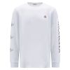 Moncler Long Sleeve Duck Logo T-Shirt - White