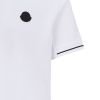 Moncler | Polo Shirt | Matt Logo White 