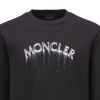Moncler Sweatshirt Water Logo Black 