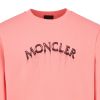 Moncler Sweatshirt Water Logo Pink 