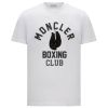 Moncler T-Shirt Boxing Club White 1