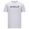 Moncler T-Shirt Flocked Logo White