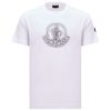 Moncler T-Shirt Stencil Logo White 8C000 28 89A17 - 001 1