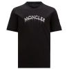 Moncler T-Shirt Water Logo Black 