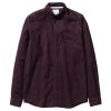 Norse Projects Shirt Anton - Eggplant Brown