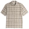 Norse Projects Ivan Textured Check Shirt Oatmeal