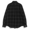 Norse Projects Shirt Algot Wool Check Charcoal