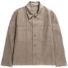 Norse Projects Tyge Cotton Linen Overshirt - Clay